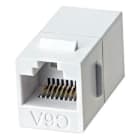 ELCART DISTRIBUTION - ACCOPP.KEYSTONE CAT5E NERO F/F