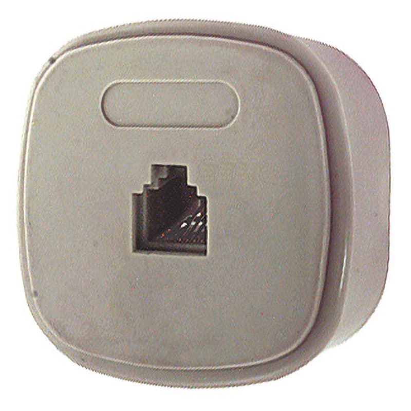 ELCART DISTRIBUTION - PRESA TELEF.MODUL.6P4C DA INCASSO