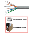 ELCART DISTRIBUTION - CAVO CAT5E UTP TREFOLI 100M RAME