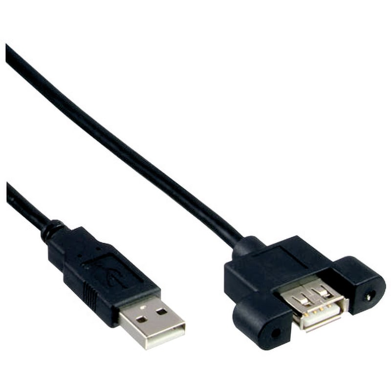 ELCART DISTRIBUTION - CAVO USB 2.0 SPINA A-PRESA A PANN