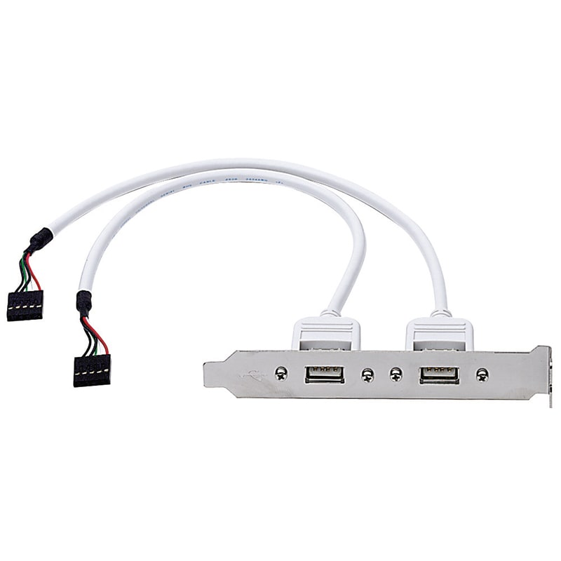 ELCART DISTRIBUTION - ESPANSIONE A DUE PORTE USB 0.3MT