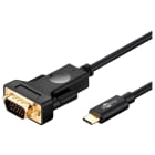 ELCART DISTRIBUTION - CAVO USB-C /VGA 15P M 1,8MT 1080P