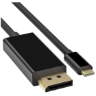 ELCART DISTRIBUTION - CAVO USB-C DP 1,8MT M/M 4K GOLD
