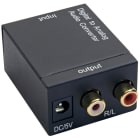 ELCART DISTRIBUTION - CONVERTITORE AUDIO 2RCA - COAXIAL