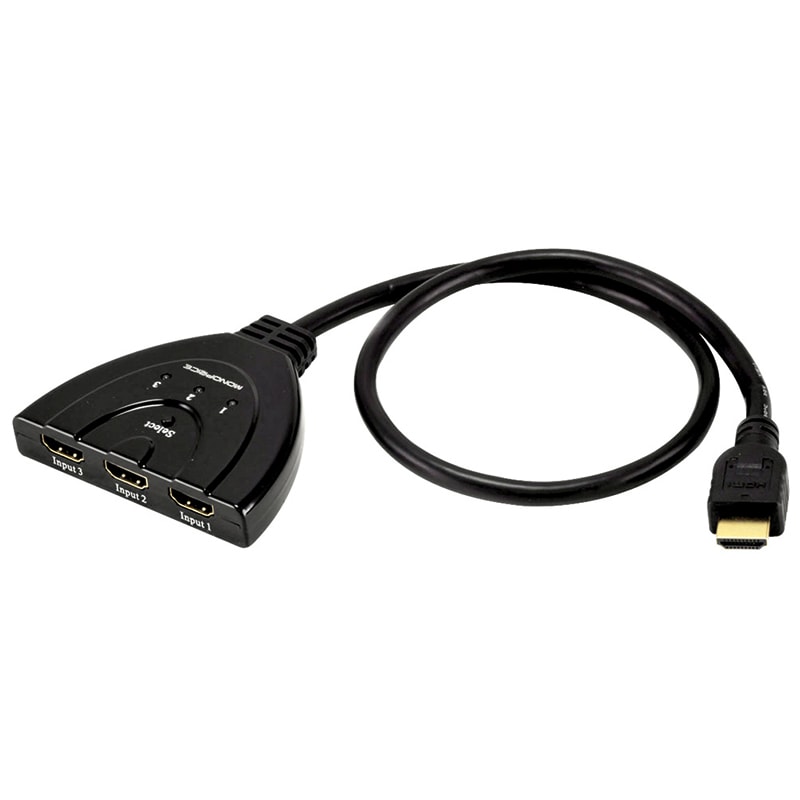 ELCART DISTRIBUTION - SWITCH 3X1 HDMI 4KX2K@60HZ V2.0