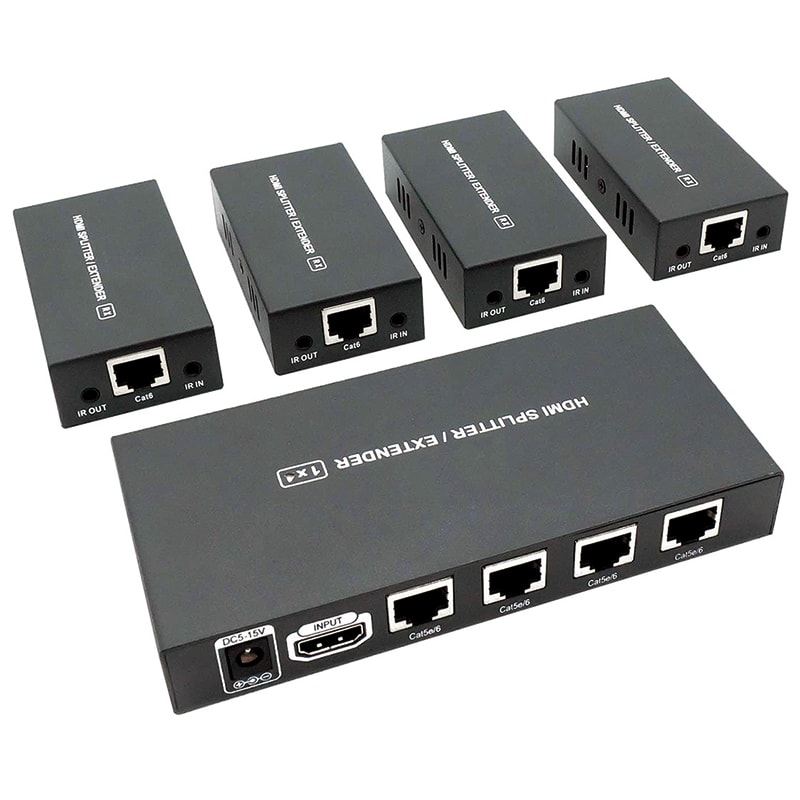 ELCART DISTRIBUTION - DISTR.SEGNALE HDMI1.3 3D 1X4 50MT