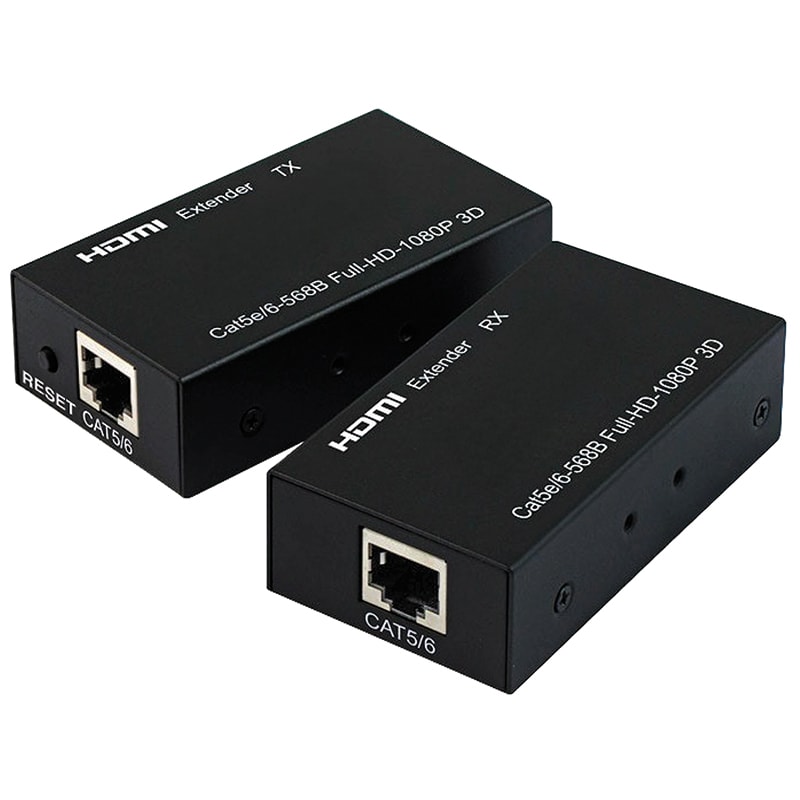 ELCART DISTRIBUTION - RIPET.HDMI SCHER.60MT CAT5E/6 POC