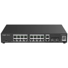 RUIJIE - SWITCH POE 16P GIGA+2SFP MANAGED
