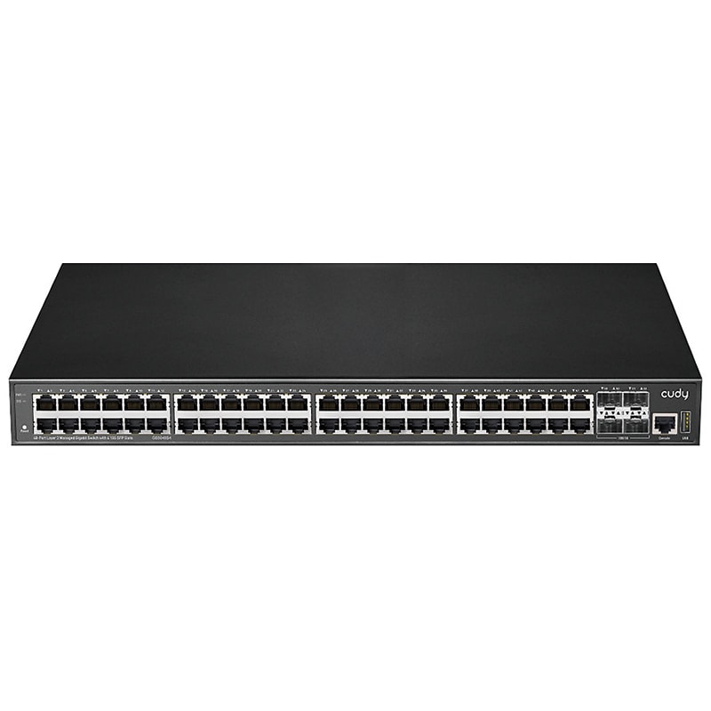 CUDY - SWITCH GIGA MAN L3 48P+4 SFP 10G