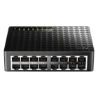 CUDY - SWITCH 10/100 16PORTE DESK