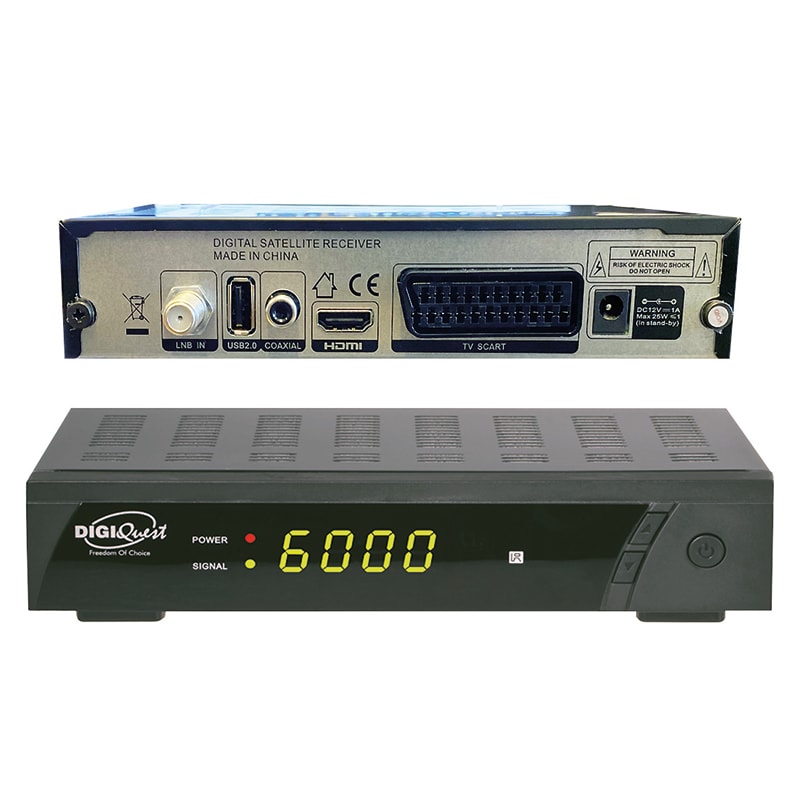 ELCART DISTRIBUTION - RICEVITORE SAT FTA HD