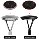 ELCART DISTRIBUTION - LAMP.SOL.E-WALK 4000K PIR NERO