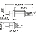 ELCART DISTRIBUTION - SPINA VOLANTE RCA NERA PROFES