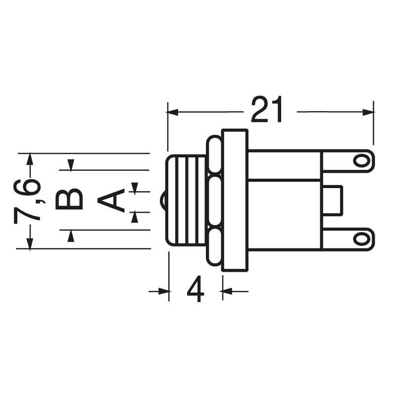 ELCART DISTRIBUTION - SPINA COAX PANN.ALIM.D.INT.2,5