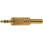ELCART DISTRIBUTION - SPINA VOLANTE 3,5MM STEREO DORATA