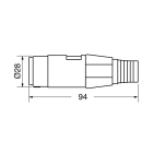 ELCART DISTRIBUTION - PRESA VOLANTE 4 POLI TIPO SPEAKON