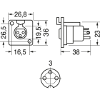 ELCART DISTRIBUTION - PRESA PANN.MICROF.3 POLI STANDARD