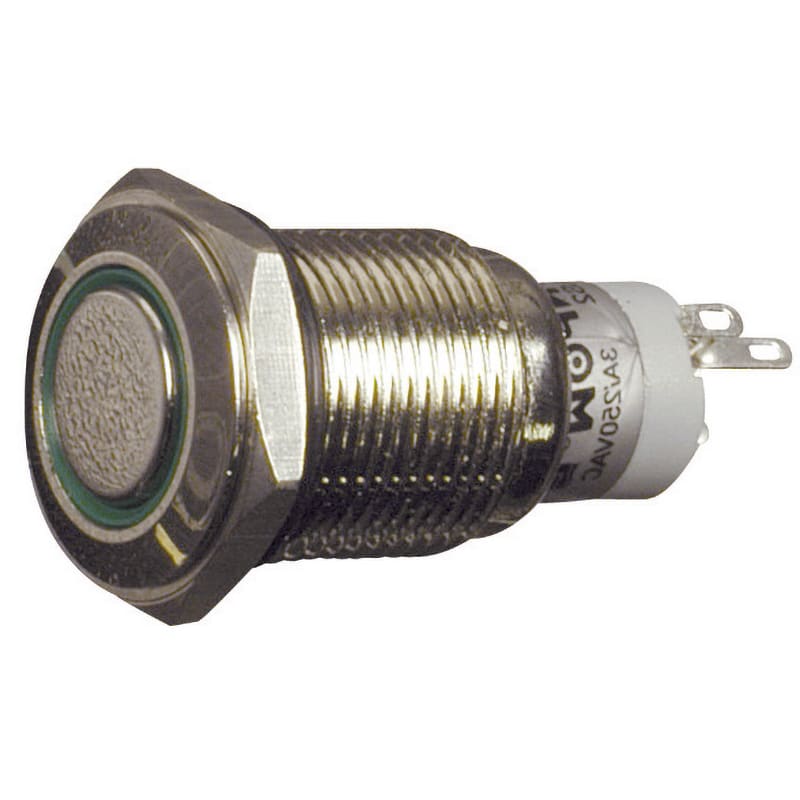 ELCART DISTRIBUTION - PULS. ANTIVAND. AUTORIT 12V VERDE
