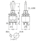 ELCART DISTRIBUTION - DEVIATORE 2 SC. 3 POS. DOPP.AUTOR