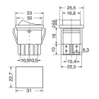 ELCART DISTRIBUTION - DEVIAT.BIPOL.TASTO NERO  15 A TUV