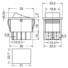 ELCART DISTRIBUTION - DEVIAT.BIP.LUMIN. ROSSO  15 A TUV