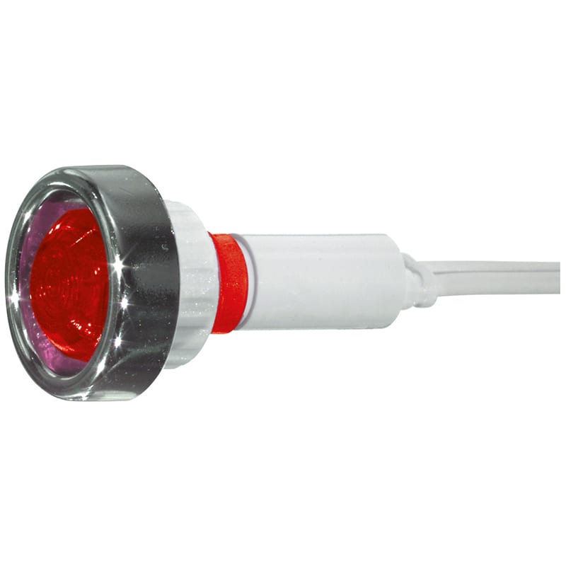 ELCART DISTRIBUTION - SEGNALATORE AL NEON 12 V VERDE