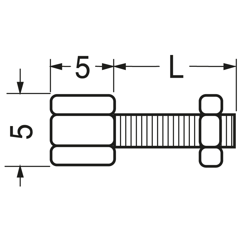 ELCART DISTRIBUTION - DISTANZIATORE X CONN. A VASCHETTA