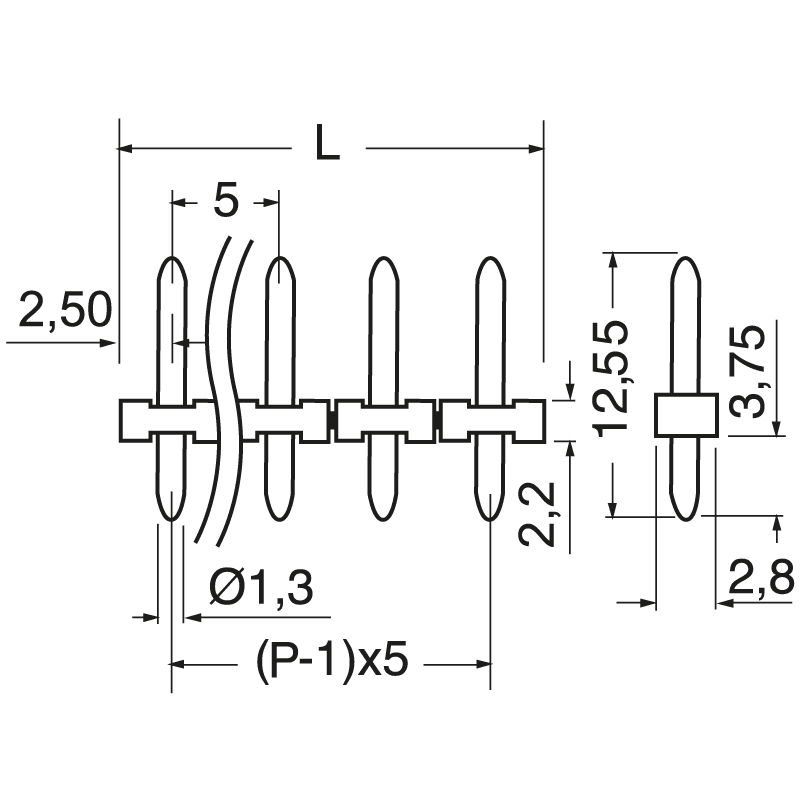 ELCART DISTRIBUTION - STRIP LINE PER MORSETTI 90/180  ^
