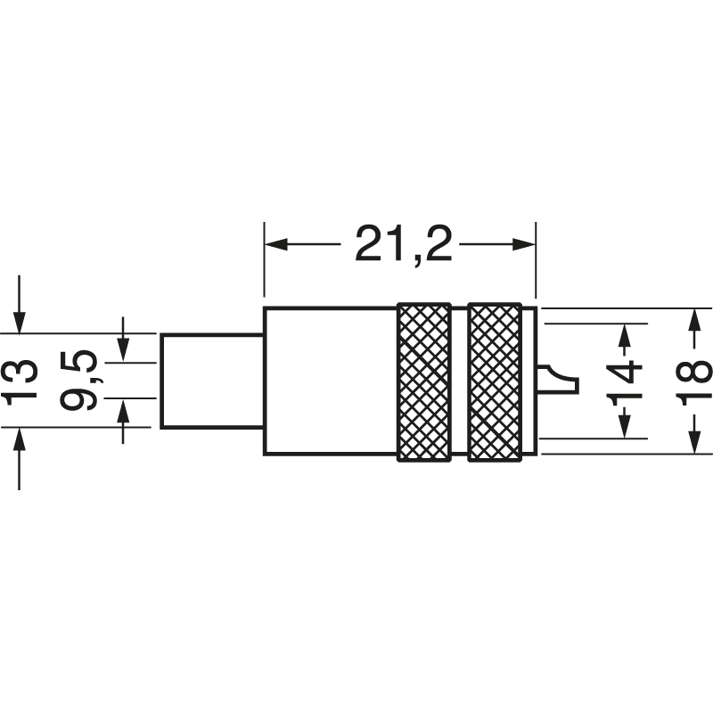 ELCART DISTRIBUTION - SPINA VOLANTE UHF PL259