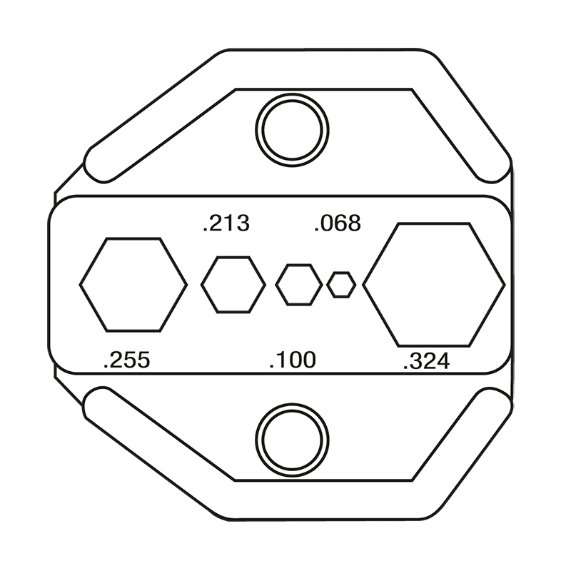 ELCART DISTRIBUTION - PINZA A CRIMPARE RG58,59,62, 6