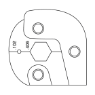ELCART DISTRIBUTION - PINZA A CRIMPARE X CONNETTORI UHF