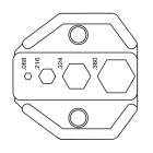 ELCART DISTRIBUTION - PINZA A CRIMPARE RG59,62, 6