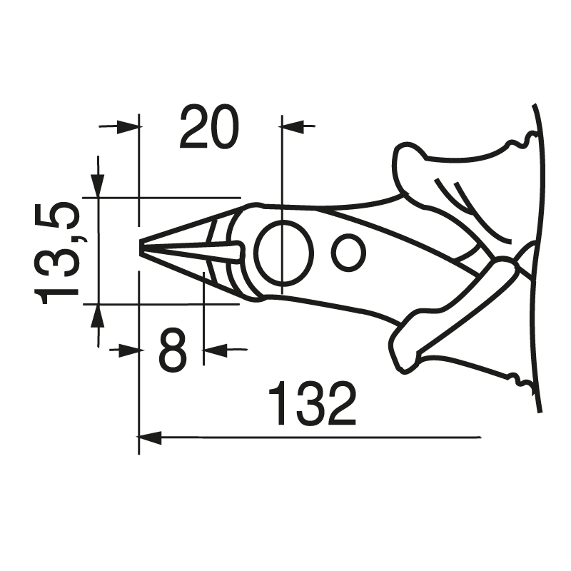 ELCART DISTRIBUTION - TRONCHESINA TRE-03-NB *SCATOLA*