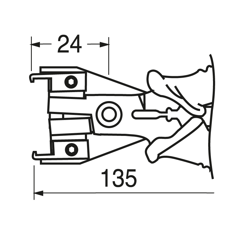 ELCART DISTRIBUTION - PINZA PER PLCC 44 PIN