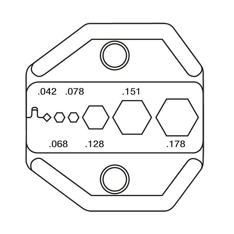 ELCART DISTRIBUTION - PINZA A CRIMPARE RG174,179,OPTIC