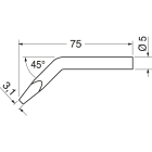ELCART DISTRIBUTION - 0052JD PUNTA SCALP ANG ERSA 3.1MM