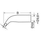 ELCART DISTRIBUTION - 0832WD PUNTA ERSA CURVA 2.5MM