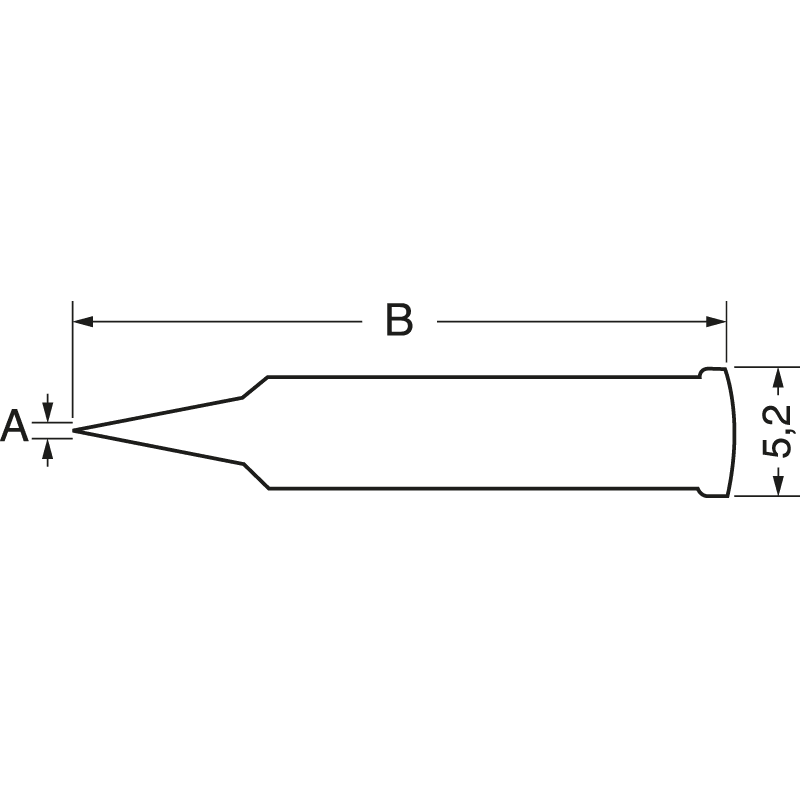 ELCART DISTRIBUTION - 0102PDLF10 PUNTA ICON 1.0MM