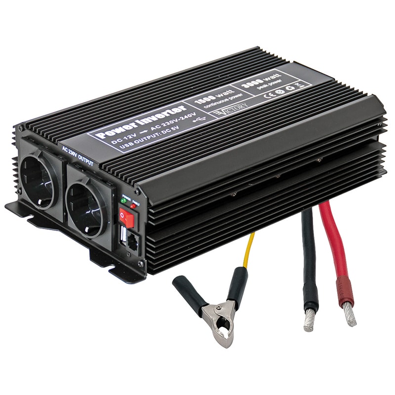 ELCART DISTRIBUTION - INVERTER 1500W/12VCC/220VAC 02Y