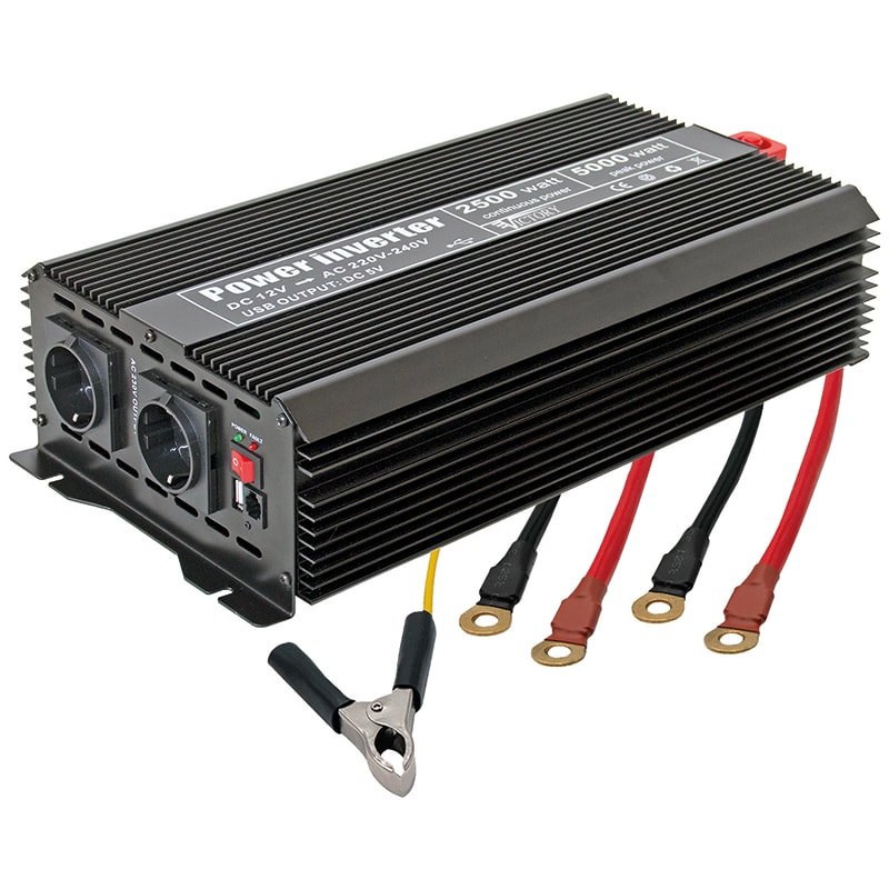 ELCART DISTRIBUTION - INVERTER 2500W/12VCC/220VAC 05Y