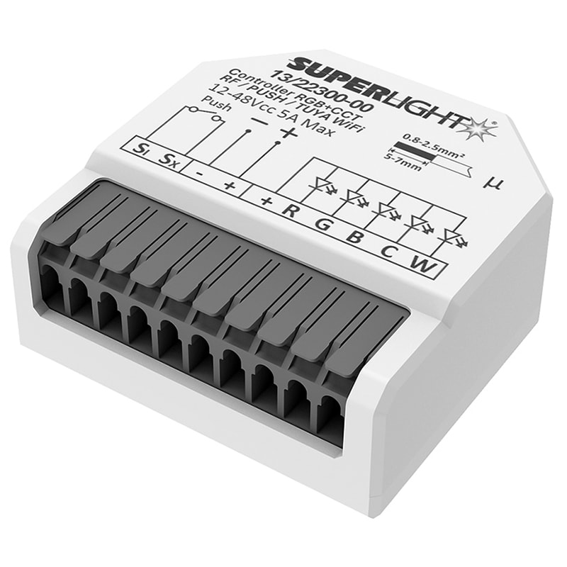 ELCART DISTRIBUTION - CO.TUYA RGB+CCT 12/48 5A PREMIUM