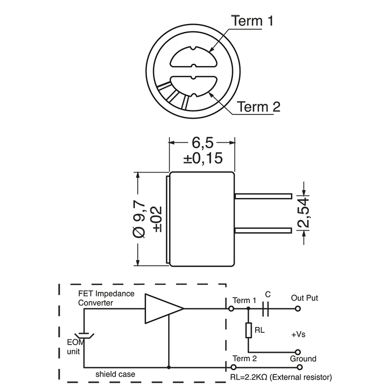 ELCART DISTRIBUTION - CAPSULA MICROF. OMNIDIREZ. 9,7MM