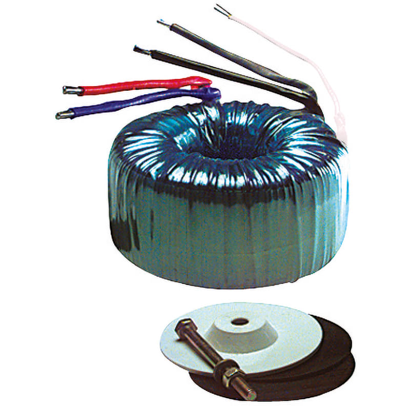 ELCART DISTRIBUTION - TRASF.TOROID.DOPP.SEC.   80VA 12V