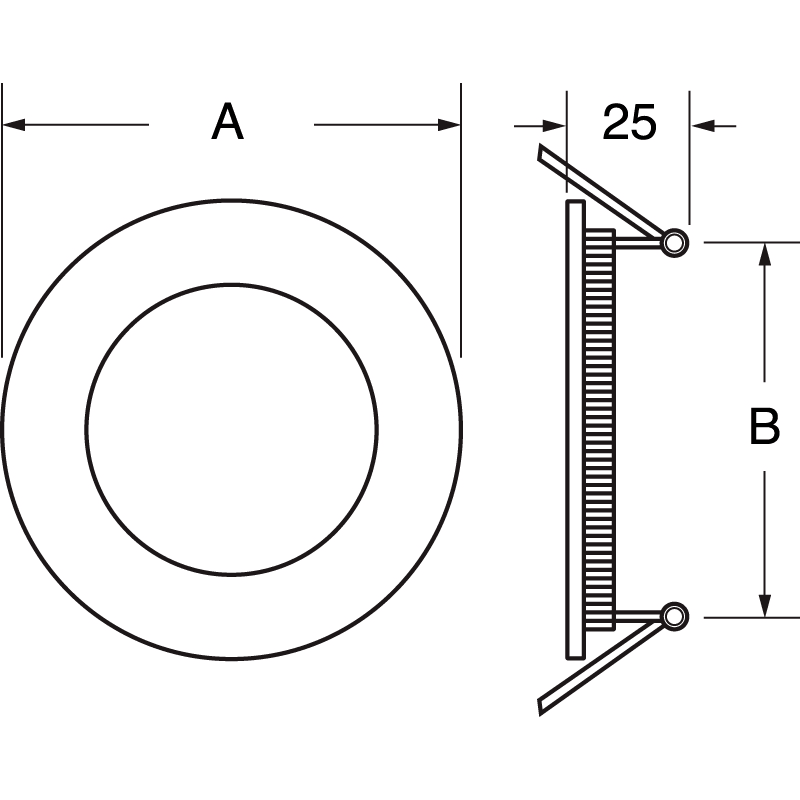 ELCART DISTRIBUTION - FAR.INCAS.TONDO 9W B.FREDDO 120GR