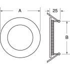 ELCART DISTRIBUTION - FAR.INCAS.TONDO 9W B.FREDDO 120GR