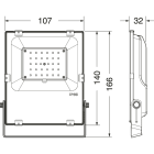 ELCART DISTRIBUTION - PROIET.LED ESTER.RGBWW/W 10W IP65