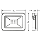 ELCART DISTRIBUTION - PROIE.LED ECO.B.N.10W IP65 12/24V