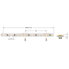 ELCART DISTRIBUTION - LEDSTRIP 9,6W/MT 24V BNATURA IP20