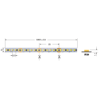 ELCART DISTRIBUTION - LEDSTRIP 16W/MT 24V BCALDO. IP20