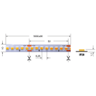 ELCART DISTRIBUTION - STRISCIA LED 19,2W/MT BF 24V IP20